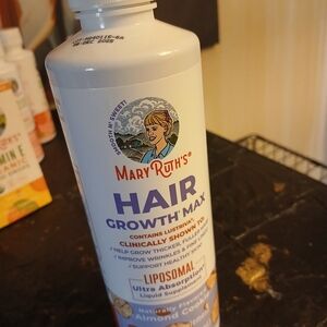 Hair Growth Max Supplement - White